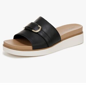 Black Slide Sandals